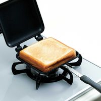 リバティーコーポレーション ガス専用 ホットサンドメーカー シングル あつあつホットクック 4571151222994 1個（直送品）