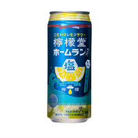 チューハイ 酎ハイ サワー 檸檬堂 ホームランサイズ うま塩レモン 500ml 1ケース（24本）