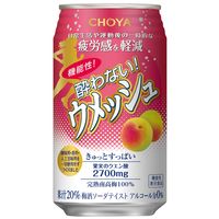 ノンアルコール チューハイ 梅酒 チョーヤ 酔わないウメッシュ 350ml 1ケース（24本） 機能性表示食品