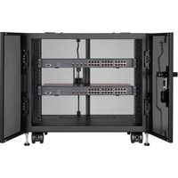 サンワサプライ 小型19インチマウントボックス(9U D450) CP-SVCBOX3BK 1台（直送品）