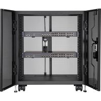 サンワサプライ 小型19インチマウントボックス(12U D450) CP-SVCBOX4BK 1台（直送品）