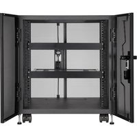 サンワサプライ 小型19インチマウントボックス(12U D600) CP-SVCBOX6BK 1台（直送品）