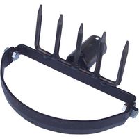 浅野木工所 レーキ付フレームホー半丸くん スパナ付 08035 1個（直送品）