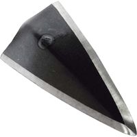 浅野木工所 刃物鋼 デルタホー二面式210mm 10001 1個（直送品）