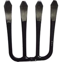 浅野木工所 手打全鋼 ラクホリ四本鍬900mm柄付 15112 1個（直送品）