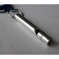 浅野木工所 アルミホイッスル カラビナ・リール付 27300 1個（直送品）