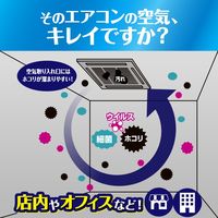 フィルたん ウイルス・細菌対策 パッと貼るだけ ホコリとりフィルター 業務用エアコン用 1セット（1枚×10）洋アルミエコープロダクツ