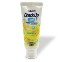 歯科医院取扱品 歯磨き粉 DENT. チェックアップジェル バナナ 子供用（～5歳）フッ素配合 60g 1セット（2本）ライオン