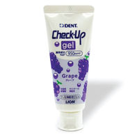 歯科医院取扱品 歯磨き粉 DENT. チェックアップジェル グレープ 子供用（6歳～）フッ素配合 60g 1セット（2本）ライオン