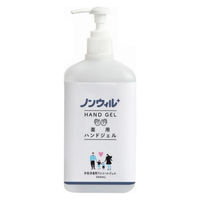 ノンウィル 薬用ハンドジェル 500ml 1本 ときわ商会 消毒 手指消毒用