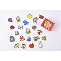 幻冬舎 わらべきみかのあいうえおカード プラス 知育玩具 497910 1個