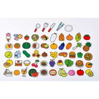 幻冬舎 わらべきみかのたべものカード プラス 知育玩具 497966 1個