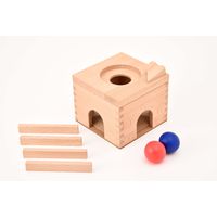 幻冬舎 モンテッソーリ式 ぐるぐるボールおとし 知育玩具 499273 1個