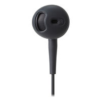マイク付イヤホン φ3.5mm4極ミニプラグ接続 スマホ用インナーイヤーヘッドホン ATH-C200iS BK オーディオテクニカ