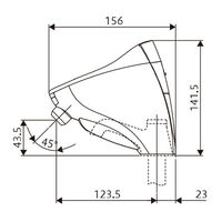 ミナミサワ SuiSui　SINGLE　立水栓用　後付タイプ SS3RV 1個（直送品）
