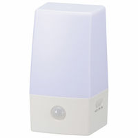 オーム電機 LEDナイトライト BLA6JSLーWN 06-0142 1個