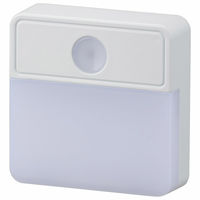 オーム電機 LEDナイトライト ALA6MSQーWL 06-1724 1個（直送品）