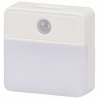 オーム電機 LEDナイトライトBLA6JSQーW 06-4109 1個