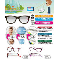 富士パックス販売 トリプルアイルーペ パープル AX-049 1個（直送品）