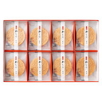 【お中元ギフト・のし付き】角谷製菓　六代目藤兵衛　熟成二度焼かに煎餅　かなめ　0108　1個（直送品）