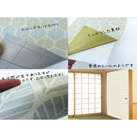 菊池襖紙工場 粘着ふすま紙 リーフ KN-242 1セット（10本入り）（直送品）