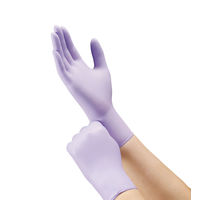 ハリヤード ラベンダー ニトリルグローブ エコプルパッケージ S 44909 1箱(250枚入)