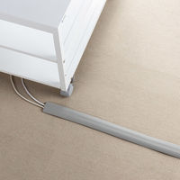 サンワサプライ ソフトケーブルカバー(グレー・幅50.8mm) CA-50N2 1個