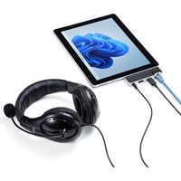 サンワサプライ Surface Go用USB3.2 Gen1ハブ USB-3HSS5BKN 1個