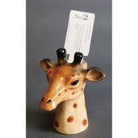 グローバルアロー 花瓶 一輪挿し フラワーベース 動物 タグ付 キリン 346710 1個（直送品）