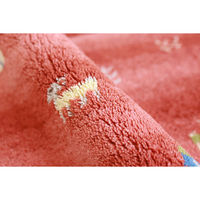 オカ 玄関マット ギャベ 吸着 30×110cm 厚さ1.3cm オレンジ 346794 1個（直送品）