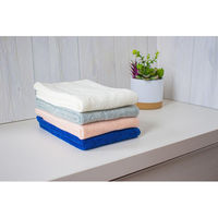 オカ フェイスタオル カララカ 34×80cm グリーン 384380 1個（直送品）