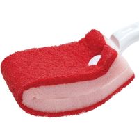 テラモト ＢＭトイレブラシ 赤　（研磨剤なし） トイレ用 CE4880002　1セット(1本×10)