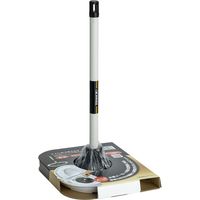 テラモト トイレのつまりとりFIT ワイド(節水便器対応） 短柄トレイ付 トイレ用 CL4210800　1セット(1本×5)