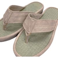 センコー S.D.S アミカル 立体鼻緒 スリッパ L 約26cm ベージュ SDS150399 1足（直送品）