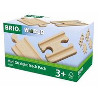 BRIO（ブリオ） 直線レール（54mm） レールセット おもちゃ 33393 1セット