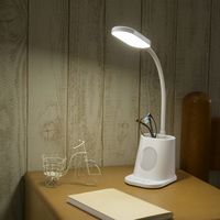 オーム電機 LEDデスクランプ LS12M-W DS-LS12M-W 1個