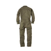 エスケー・プロダクト GE-527シャドーストライプ・サマー長袖ツナギ グレー M 527-4-M 1着（直送品）