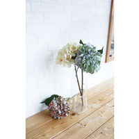 ケーアイジャパン 造花 ハイドランジアブッシュ 光触媒 セピア 394758 1個（直送品）