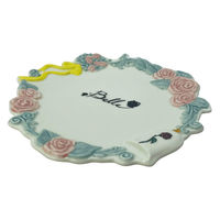 サンアート プレート 16cm 美女と野獣 磁器 395477 1個（直送品）