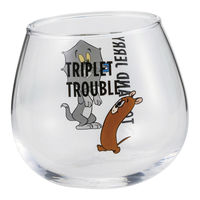 サンアート グラス 290ml ゆらゆらグラス トムとジェリー ガラス 変身 395507 1個（直送品）