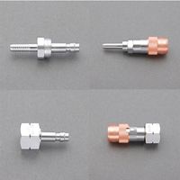 エスコ 5mm 溶接器用カプラーセット(チヨコック/ガス用) EA300BC-22 1セット(1St)（直送品）