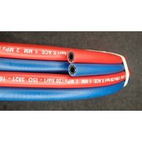 N.C.R. RUBBER INDUSTRY 酸素+アセチレンツインホース SA89-30 1巻（直送品）