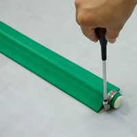 エスコ [EA124DWー30・ー31用] 樹脂製エンドストッパー EA124DW-42 1セット(10個)（直送品）