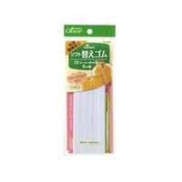 エスコ 9mmx 6m ソフトゴムひも(白) EA628PW-4 1セット(15巻)（直送品）