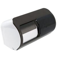 エスコ 265x157x159mm トイレットペーパーホルダー(2連) EA638LD-40 1個（直送品）