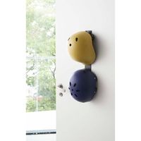 エスコ 60x 75x350mm マグネットフック(ブラック) EA762FG-532 1セット(4個)（直送品）