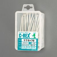 エスコ 5.0x70mm コンクリートビス(皿頭/鉄/ 40本) EA945SK-13 1セット(400本:40本×10箱)（直送品）