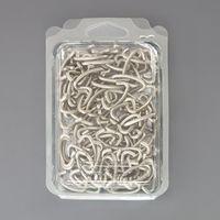 エスコ 2.3x29mm C型ホグリング(ガルバ鋼/100個) EA952BR-51B 1セット(400個:100個×4パック)（直送品）