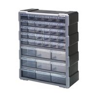 エスコ 381x159x476mm パーツキャビネット(6列5段・3列3段) EA957FT-3 1個（直送品）