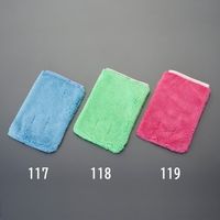 エスコ 150x220mm 吸水ミトン(赤) EA929HC-119 1セット(10枚)（直送品）